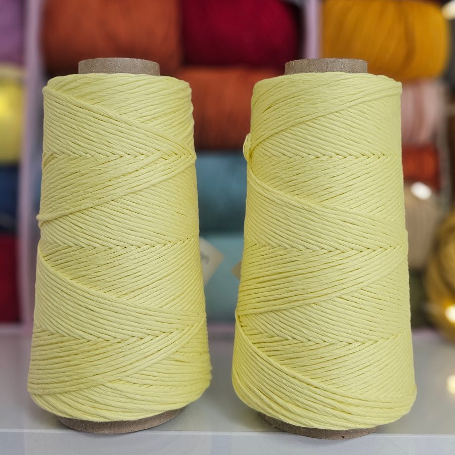 Hilo de Algodón peinado Amarillo XL-Casasol - Imagen 10