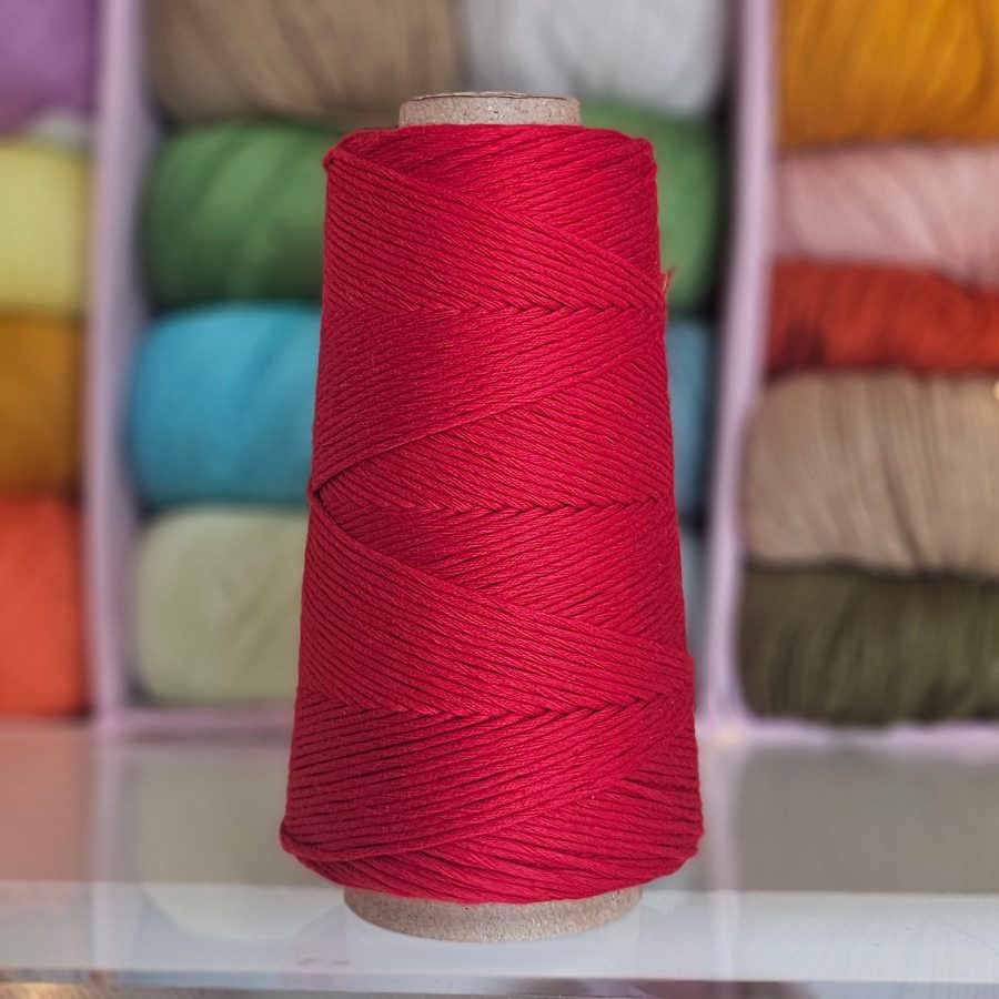 Hilo de Algodón peinado Rojo XL-Casasol